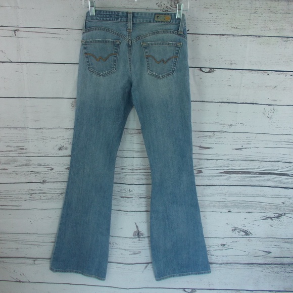 AG the legend wide flare jeans size 27 - Picture 5 of 8